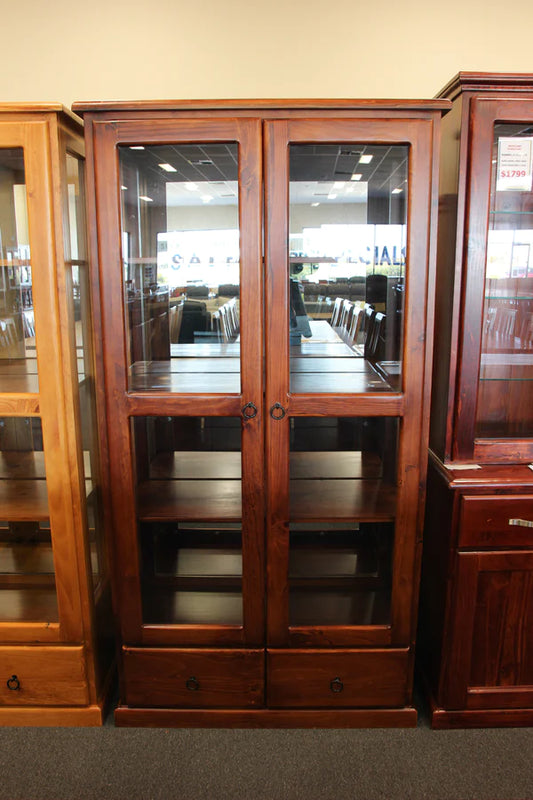 Donnelly 2 Door/2 Drawer Display Cabinet