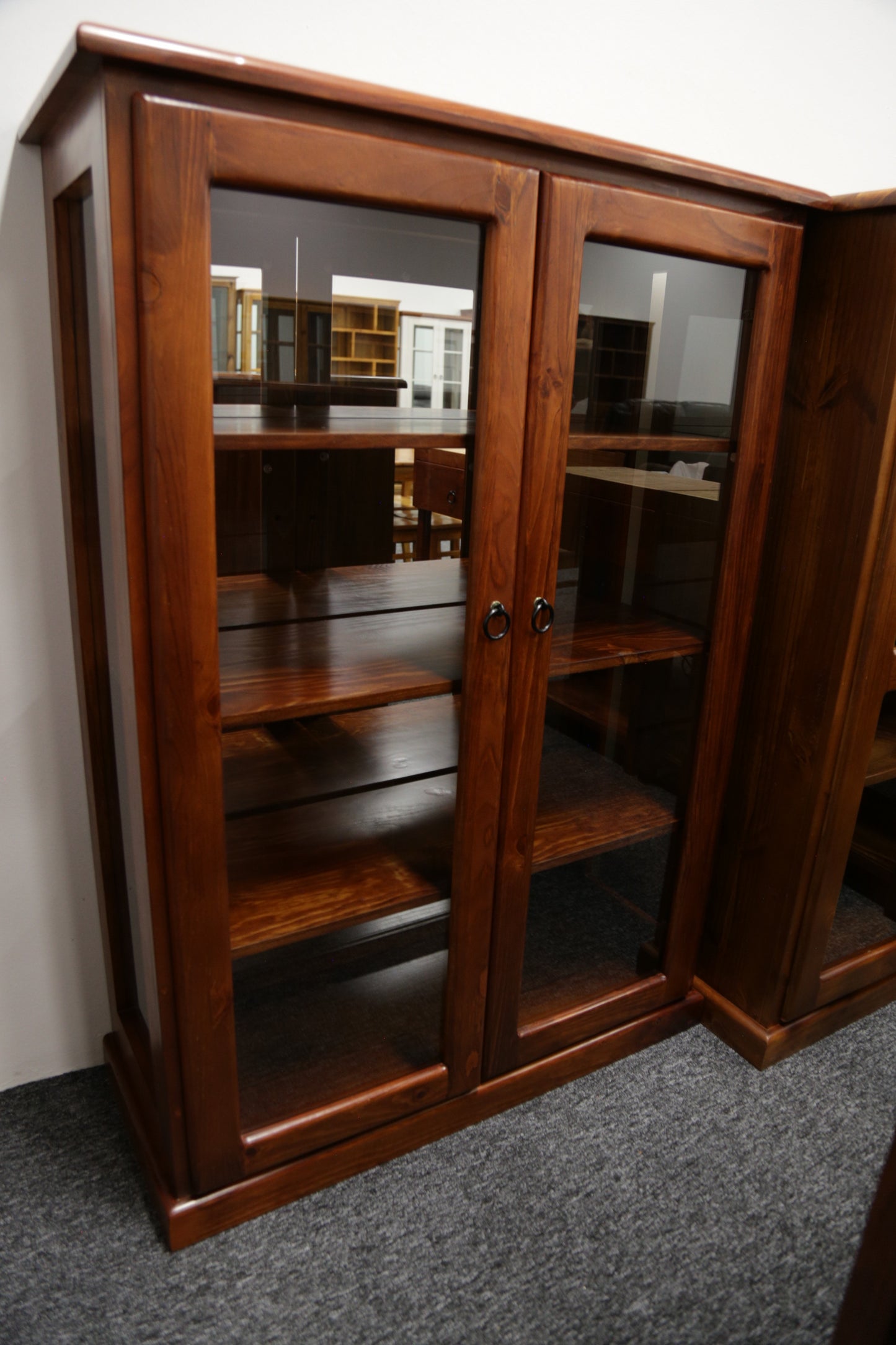 Donnelly 2 Door Display Cabinet